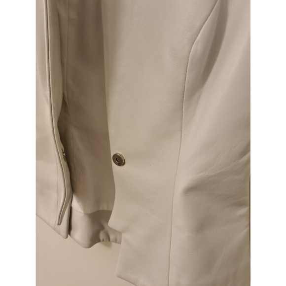 Liz black leather vest - Picture 3 of 3